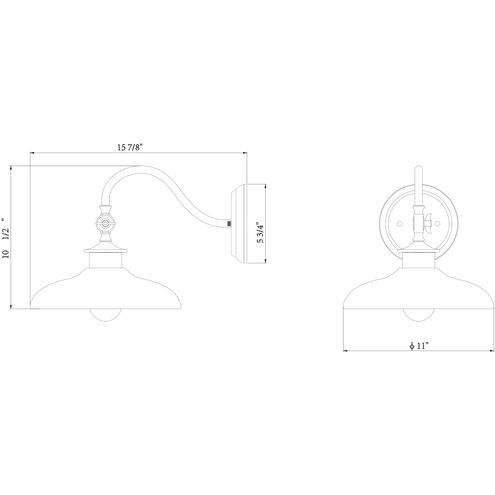 Raleigh Outdoor Wall Lantern